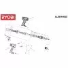 Ryobi LCD18022B Spare Parts List Type: 5133001026